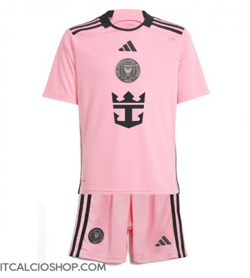 Inter Miami Prima Maglia Bambino 2024-25 Manica Corta (+ Pantaloni corti)